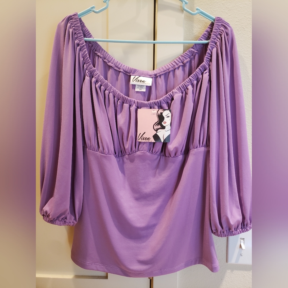 NWT 2X Vixen Vacation Top